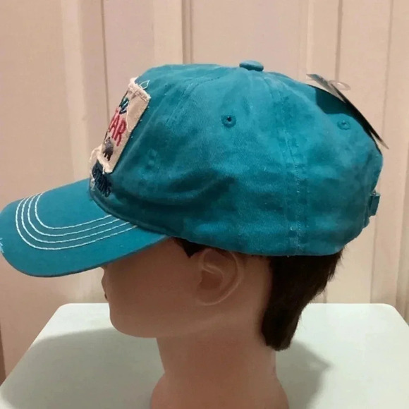 NWT Mama Bear Smoky Mountains Distressed Strapback Hat - Picture 5 of 7